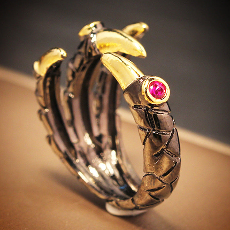 Dragon Claw Domineering Male Demon Ring